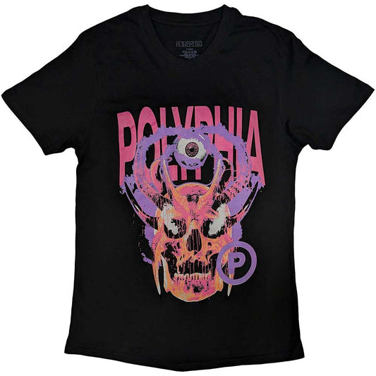 Polyphia Skull Circle P [T-Shirt] - Rock Band Apparel