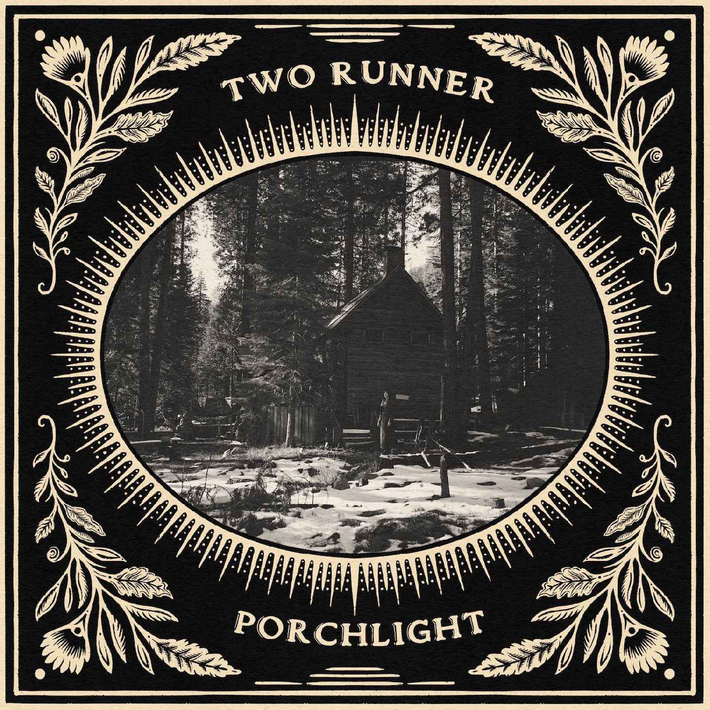 PRE-ORDER Two Runner - Porchlight (STRAWBERRY SMOG BURGUNDY & BLACK SMOKE VINYL) [Vinyl]