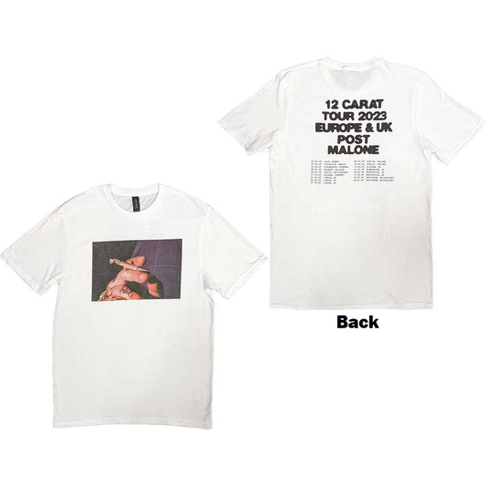 Post Malone Burn It Down 2023 Tour Dates [T-Shirt] - Rock Band Apparel