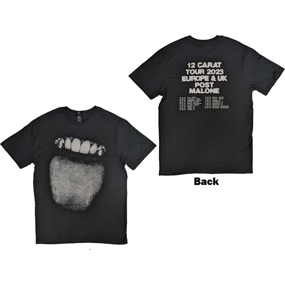 Post Malone Fangs 2023 Tour Dates [T-Shirt] - Rock Band Apparel