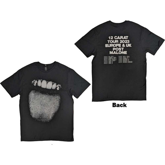 Post Malone Fangs 2023 Tour Dates [T-Shirt] - Rock Band Apparel