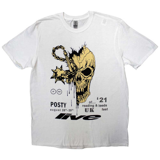 Post Malone Leeds & Reading [T-Shirt] White