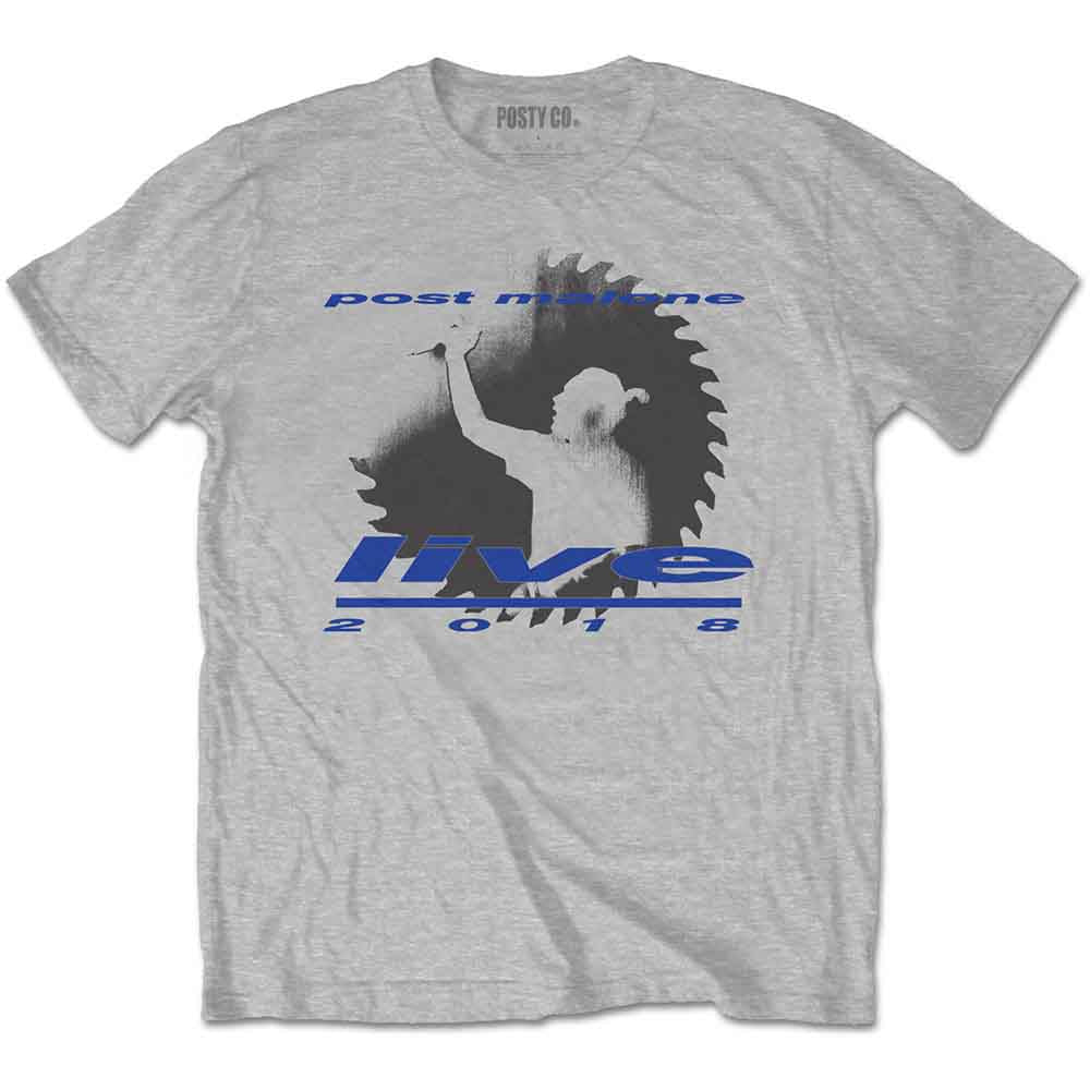Post Malone Live Saw [T-Shirt] Grey