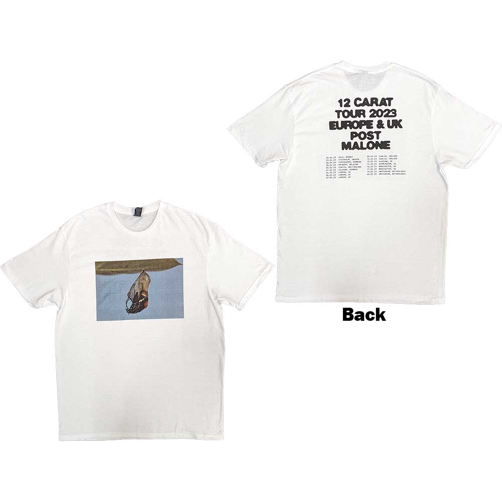 Post Malone Resurface 2023 Tour Dates [T-Shirt] - Rock Band Apparel