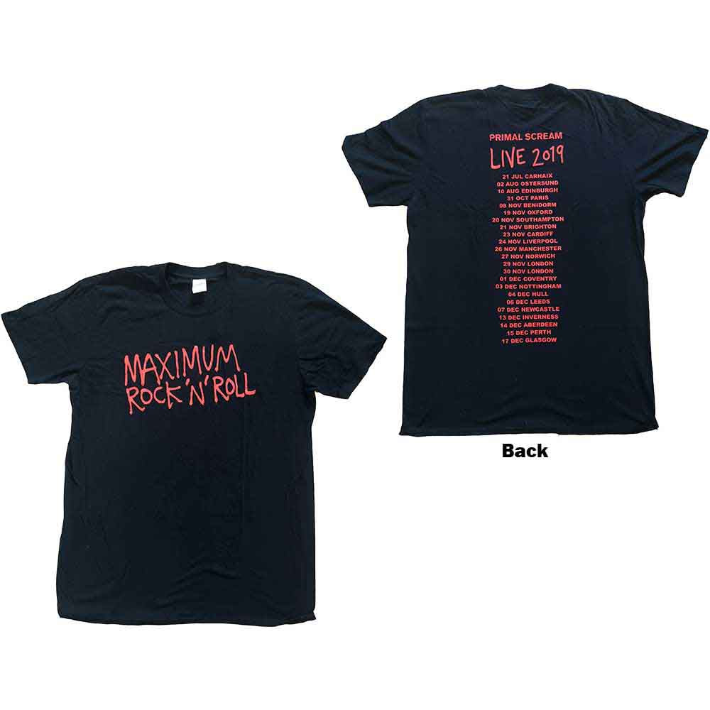 Primal Scream Maximum RnR [T-Shirt] Black