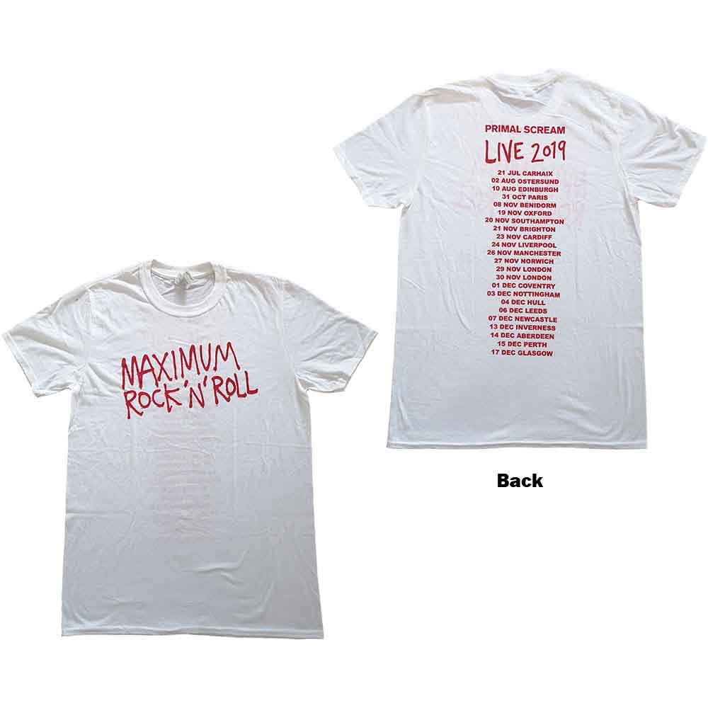 Primal Scream Maximum RnR [T-Shirt] - Rock Band Apparel