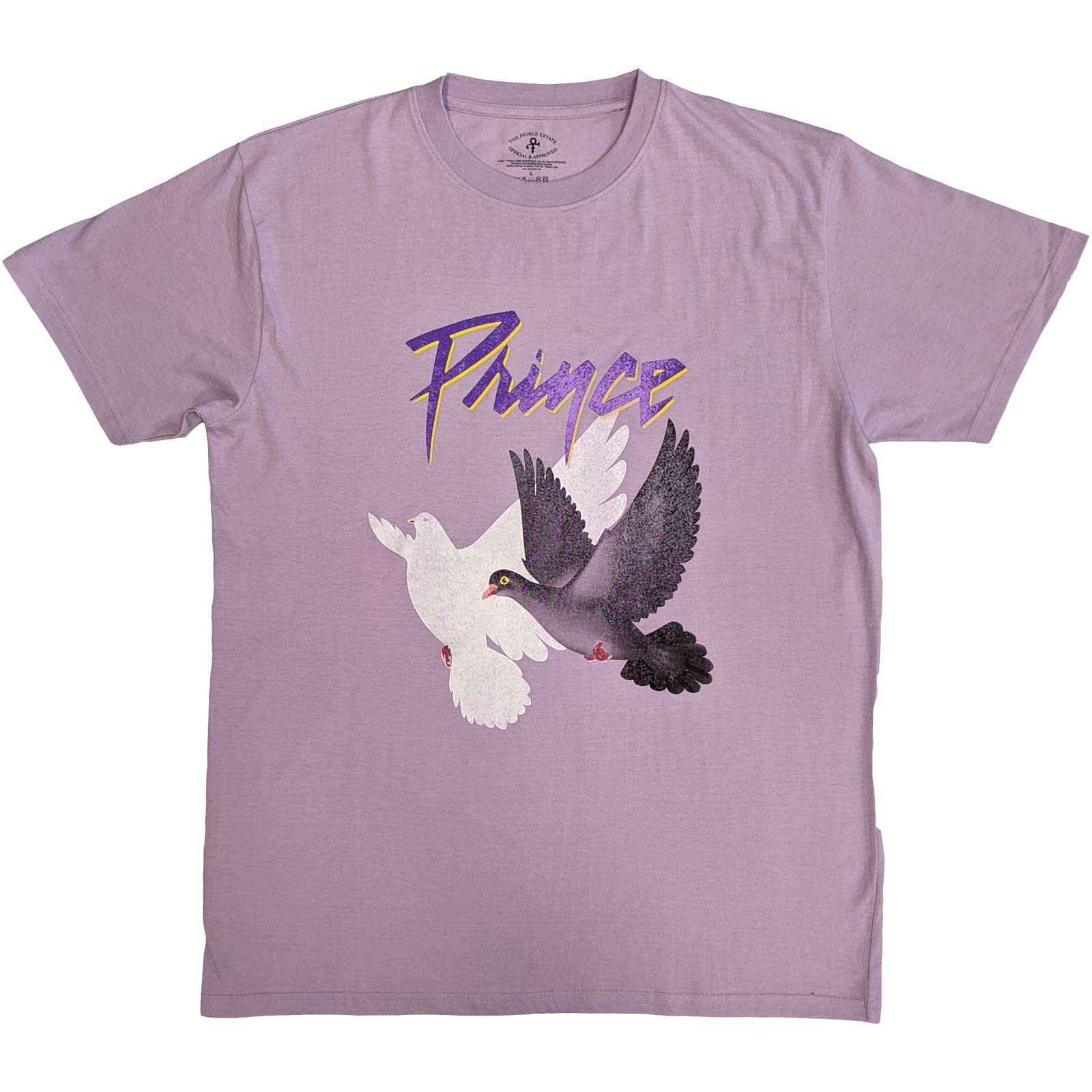 Prince Doves Distressed [T-Shirt] Purple