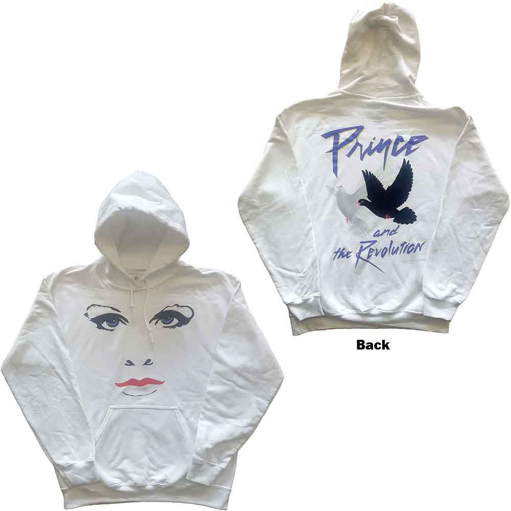 Prince Faces & Doves [Sweatshirt] White