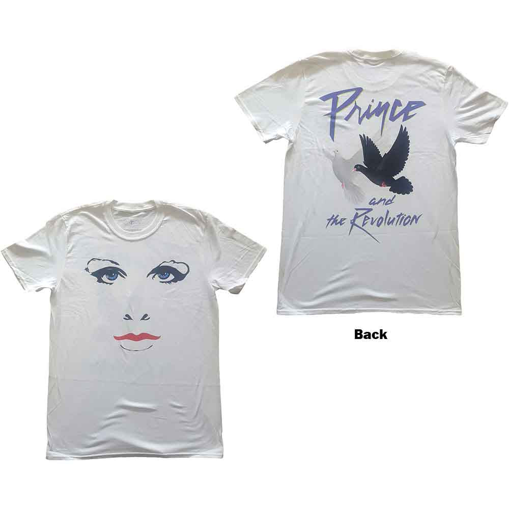 Prince Faces & Doves [T-Shirt] White