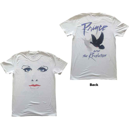 Prince Faces & Doves [T-Shirt] White