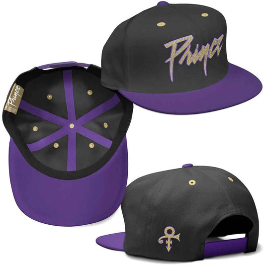 Prince Gold Logo & Symbol [Hat] - Rock Band Apparel