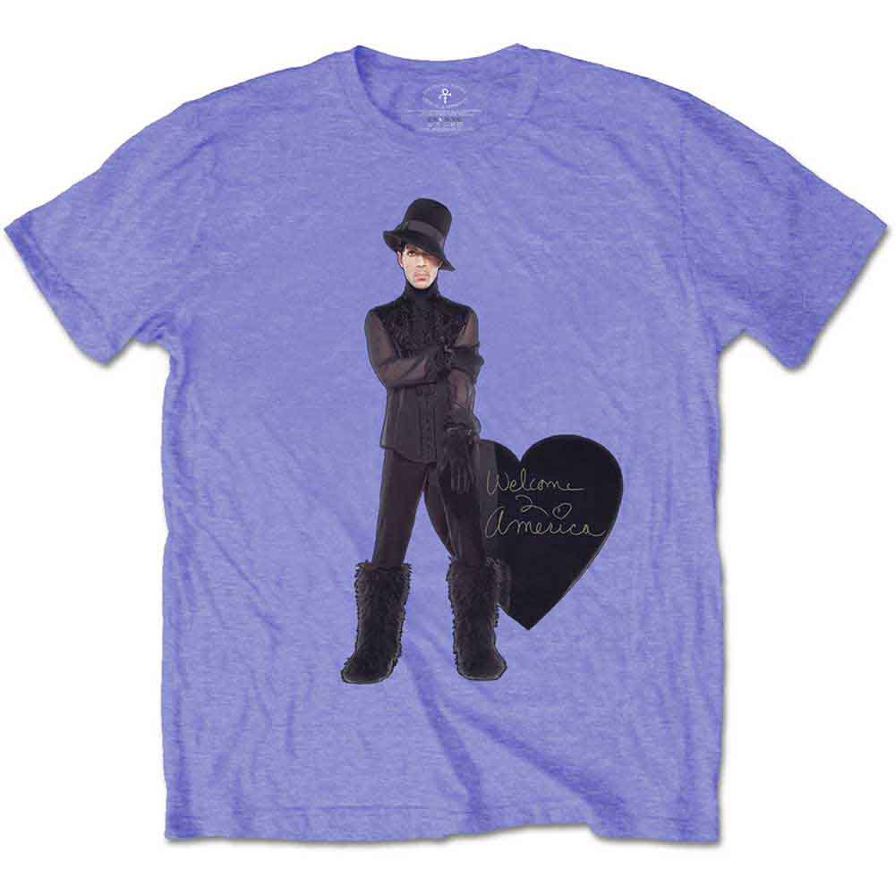 Prince Heart Purple [T-Shirt] - Rock Band Apparel