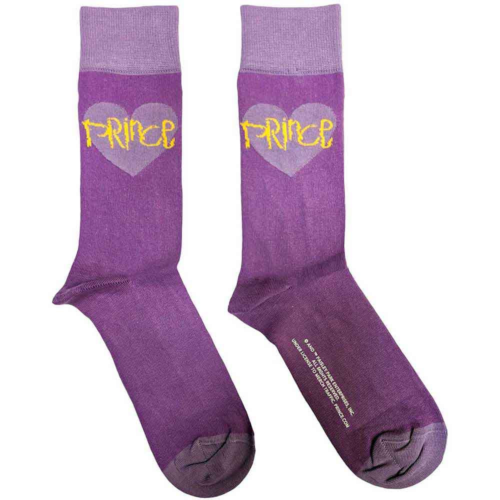 Prince Purple Heart [Socks] - Rock Band Apparel
