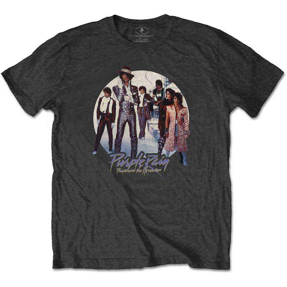 Prince Purple Rain Circle [T-Shirt] - Rock Band Apparel