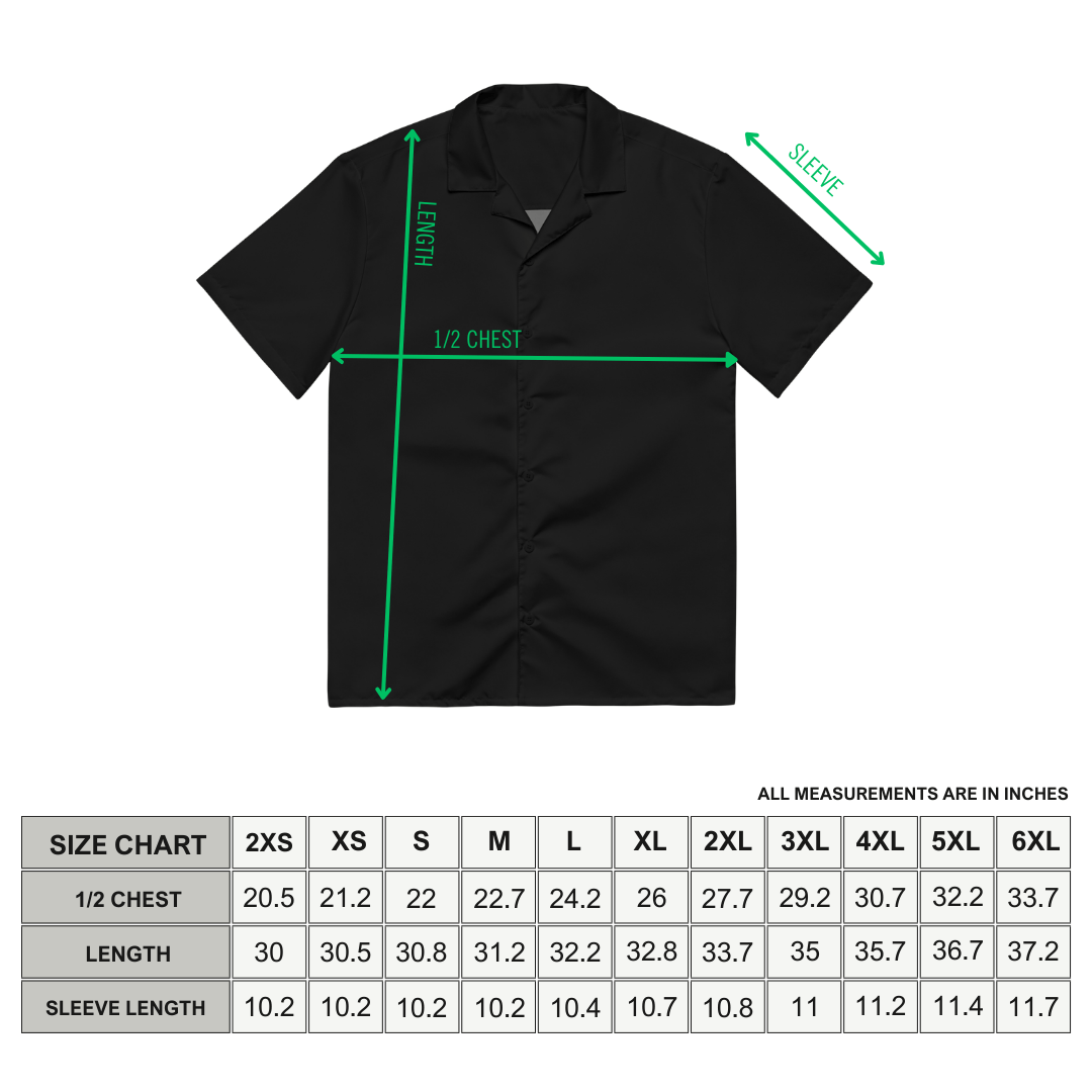 Killer's Code Unisex Button Up Shirt