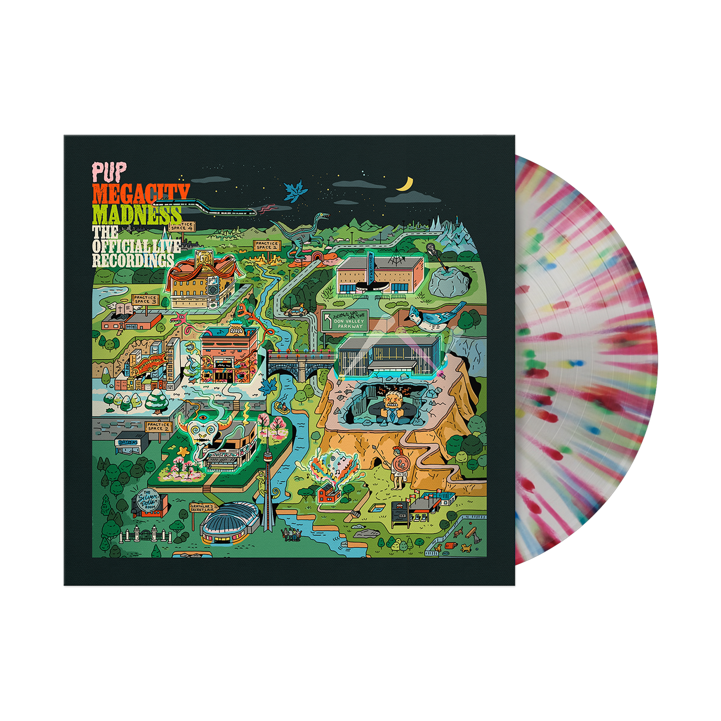 Megacity Madness (The Official Live Recordings) [Multicolor Splatter LP] [Vinyl]