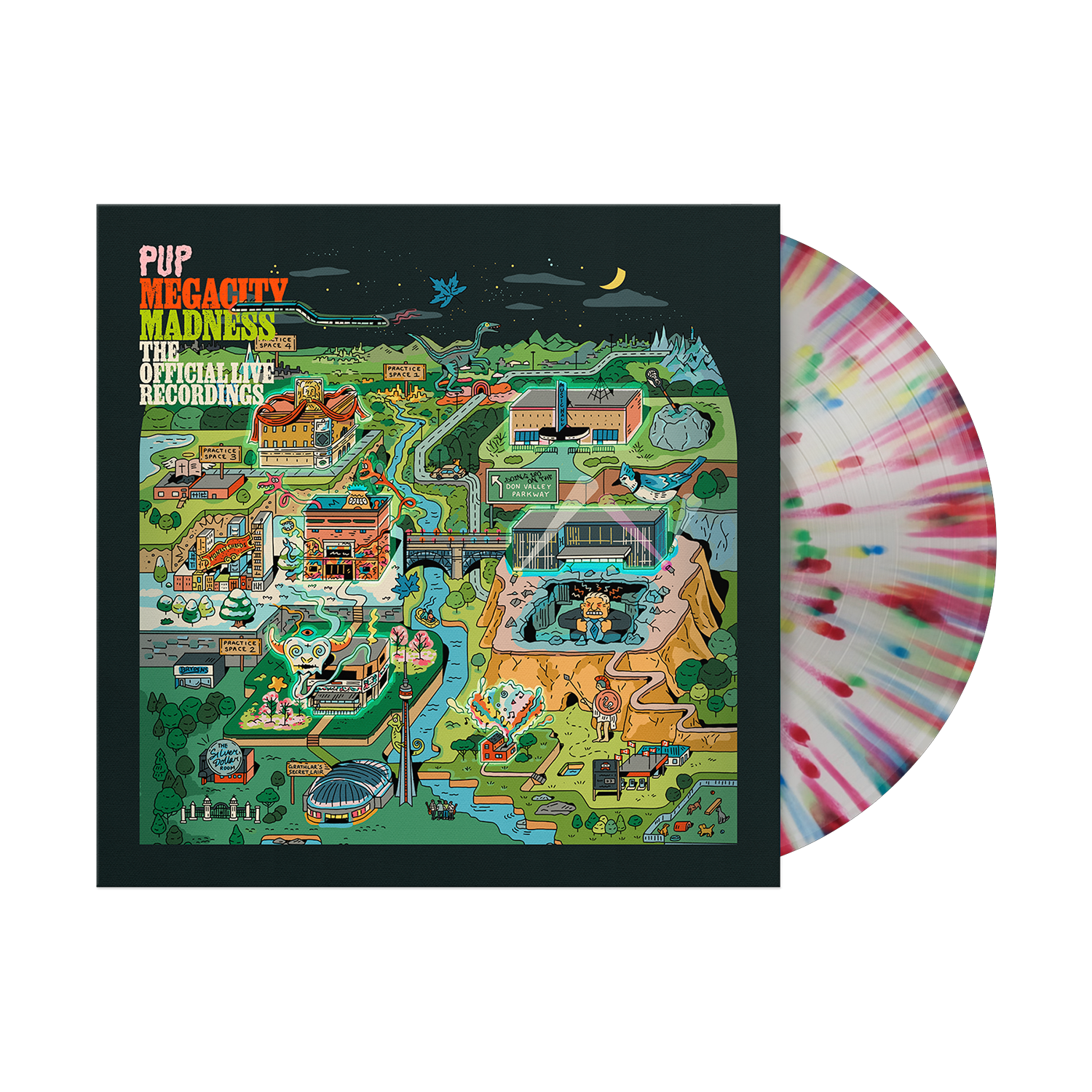 Megacity Madness (The Official Live Recordings) [Multicolor Splatter LP] [Vinyl]