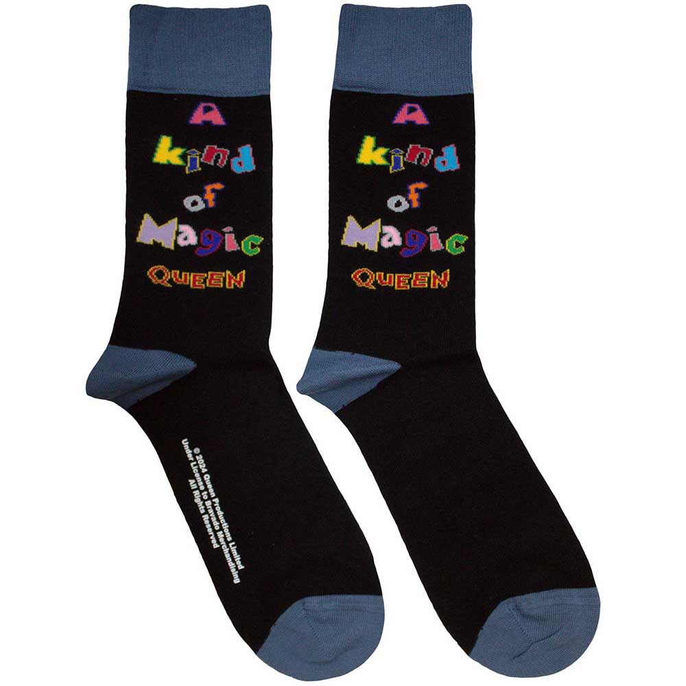 Queen A Kind Of Magic [Socks] Black