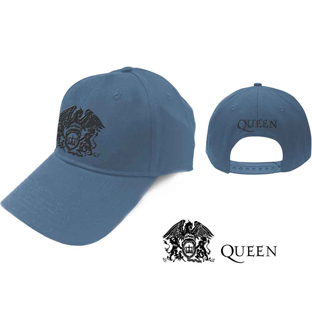 Queen Black Classic Crest [Hat] Blue