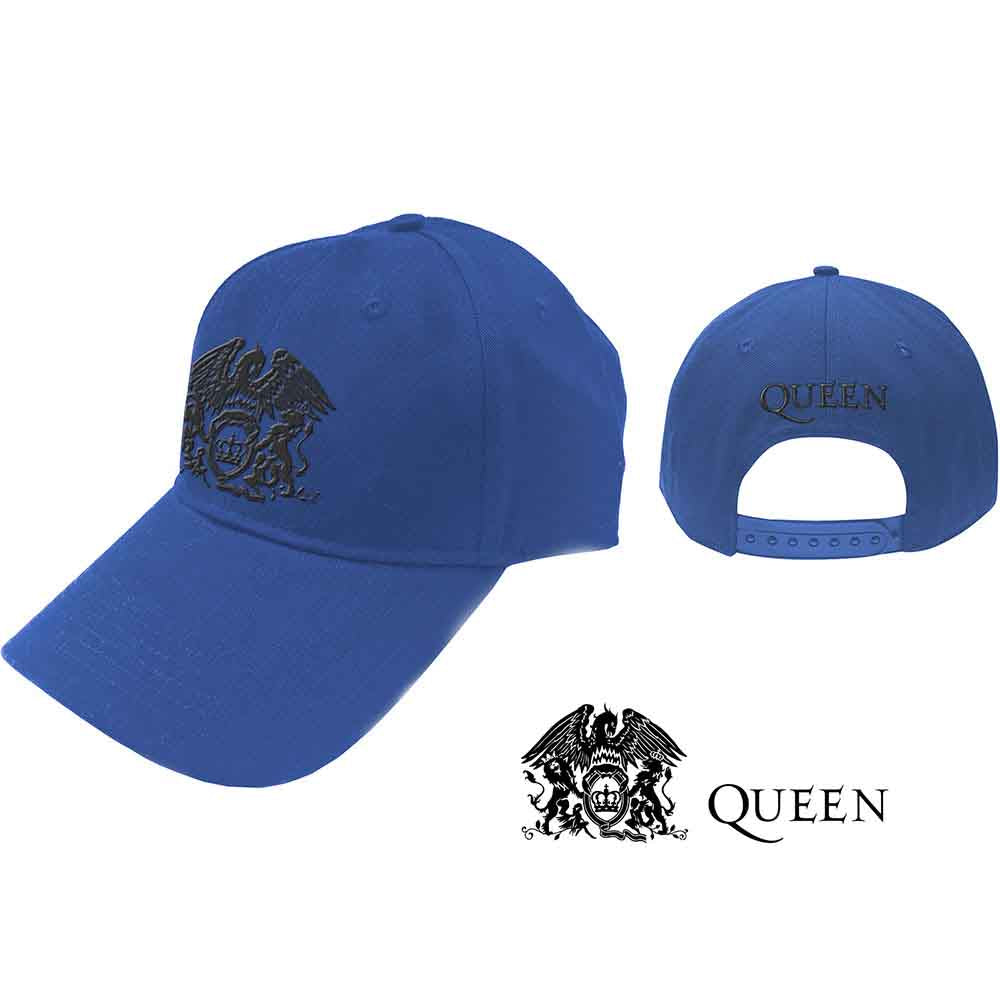 Queen Black Classic Crest [Hat] - Rock Band Apparel