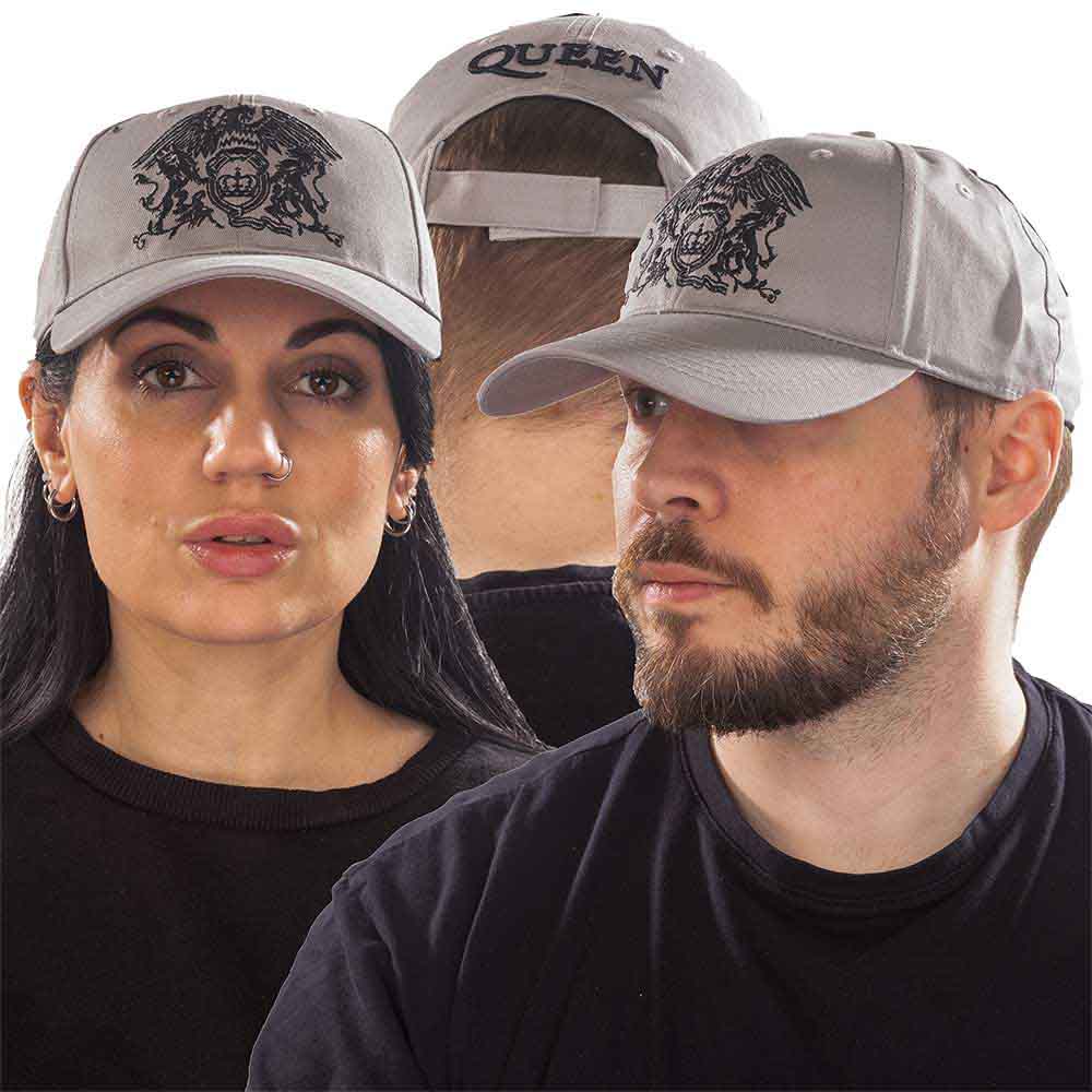Queen Black Classic Crest [Hat] - Rock Band Apparel