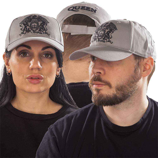 Queen Black Classic Crest [Hat] - Rock Band Apparel