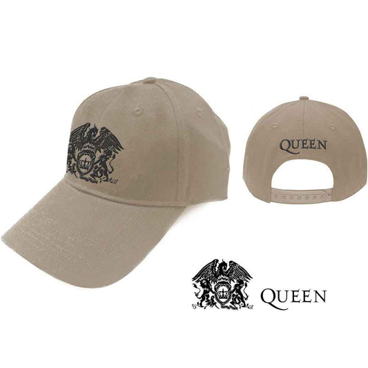 Queen Black Classic Crest [Hat] - Rock Band Apparel