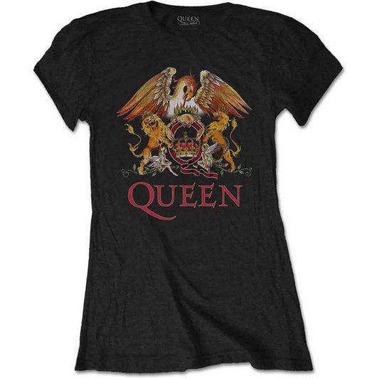 Queen Classic Crest [T-Shirt] - Rock Band Apparel