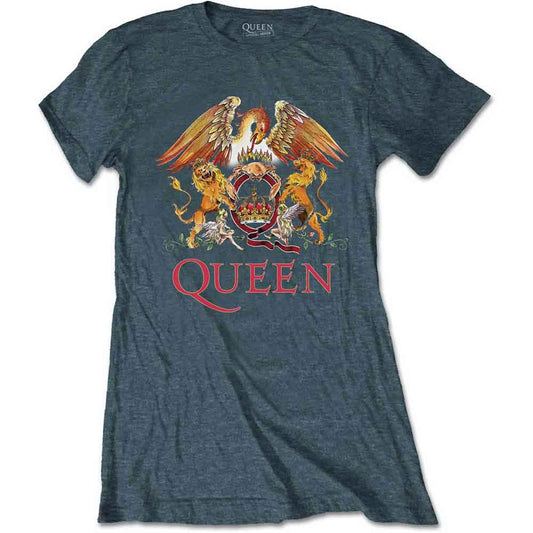 Queen Classic Crest [T-Shirt] - Rock Band Apparel