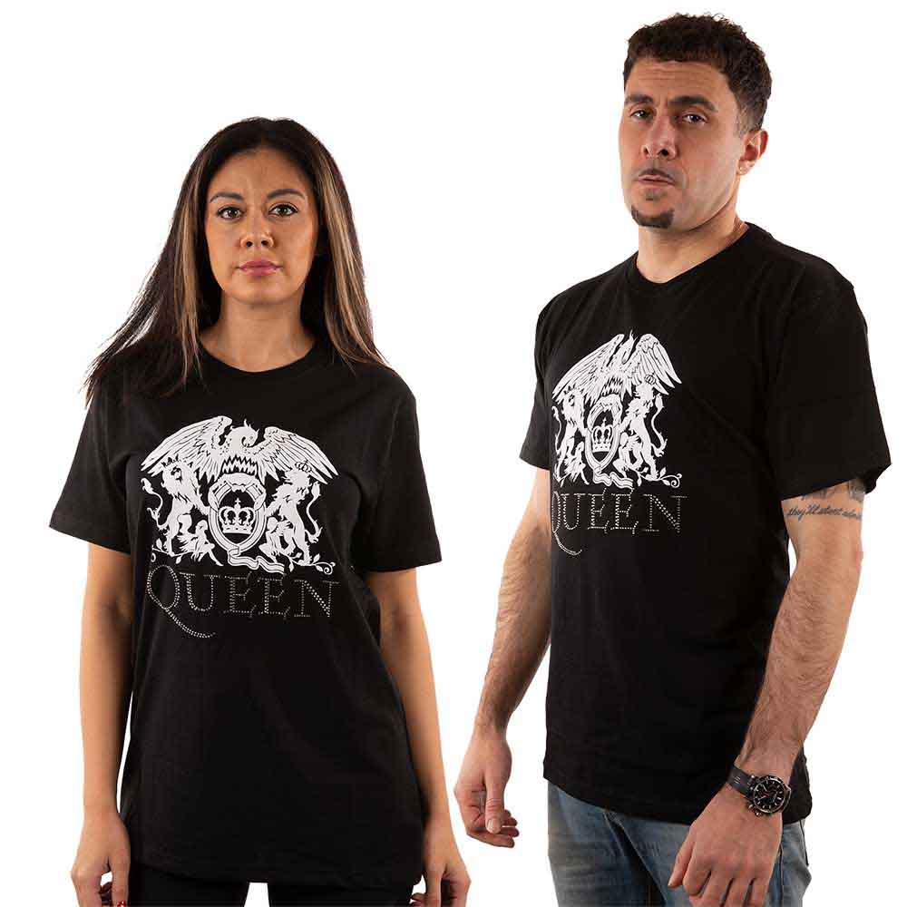 Queen Crest Logo [T-Shirt] - Rock Band Apparel