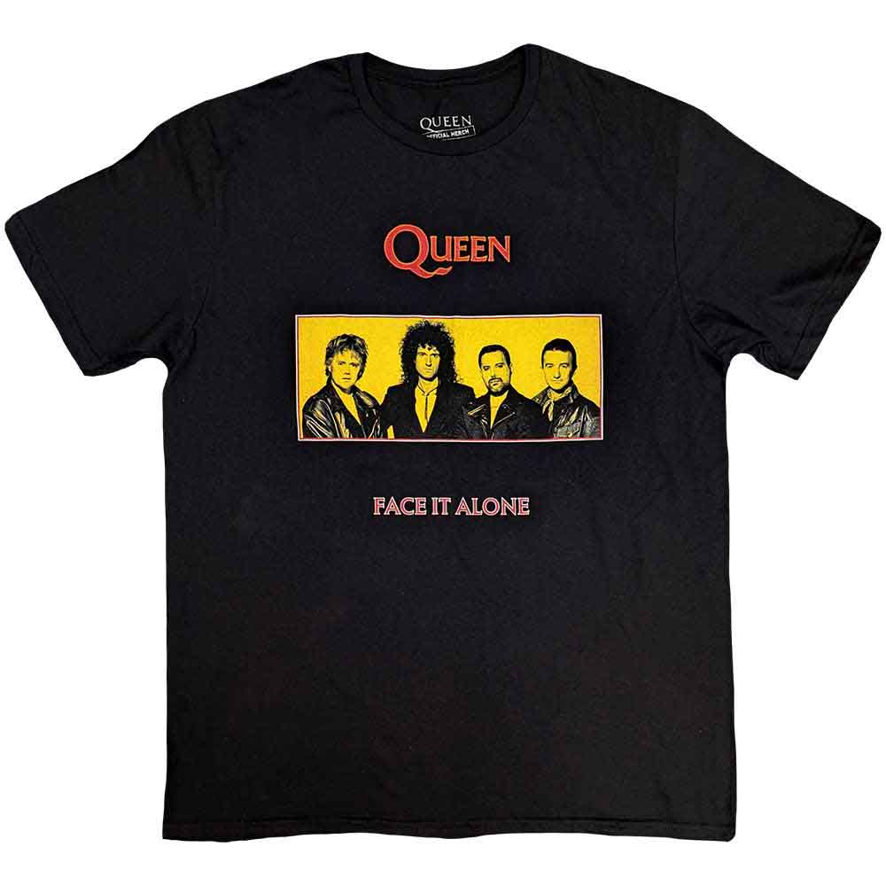 Queen Face It Alone Panel [T-Shirt] Black