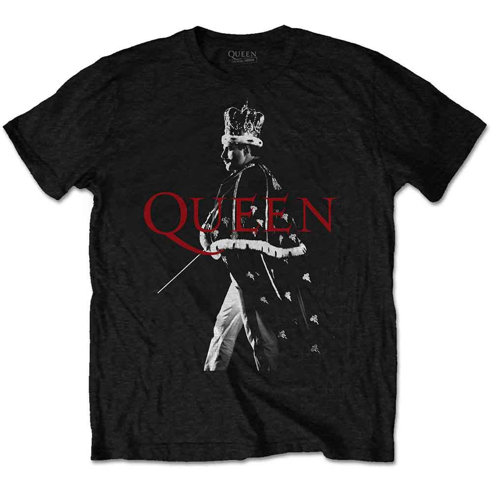 Queen Freddie Crown [T-Shirt] Black
