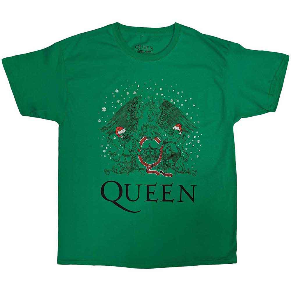 Queen Holiday Crest [T-Shirt] - Rock Band Apparel