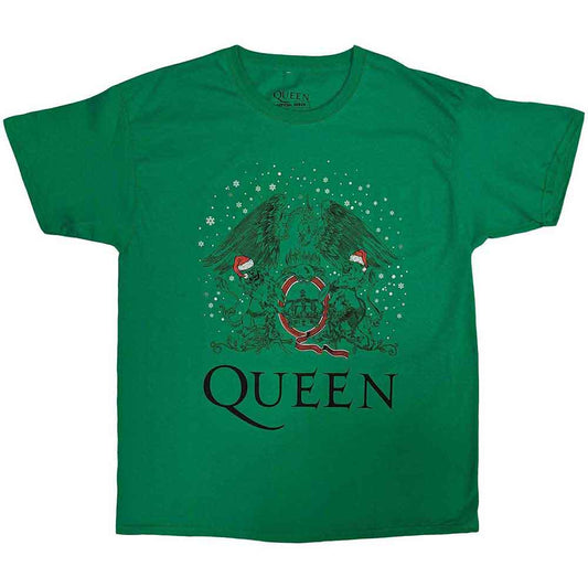 Queen Holiday Crest [T-Shirt] - Rock Band Apparel