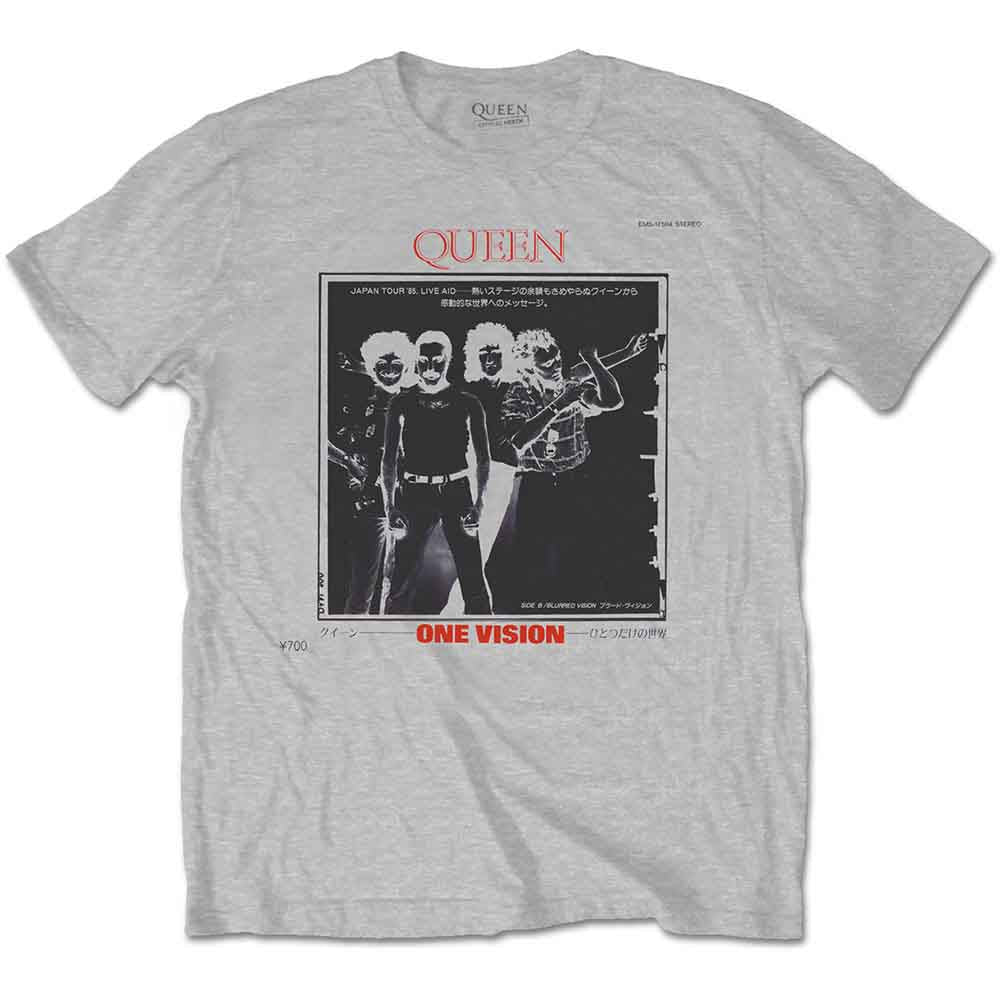 Queen Japan Tour '85 [T-Shirt] Grey