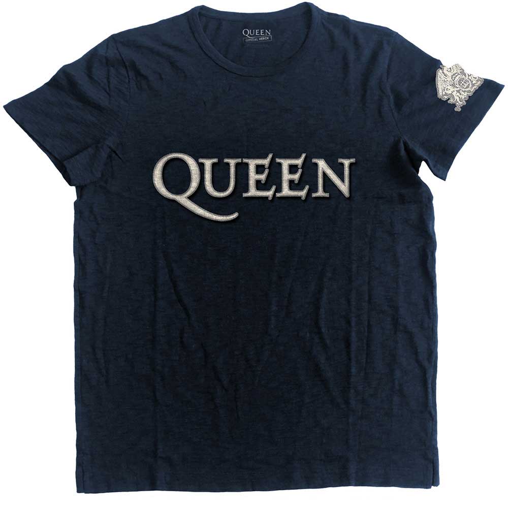Queen Logo & Crest [T-Shirt] - Rock Band Apparel