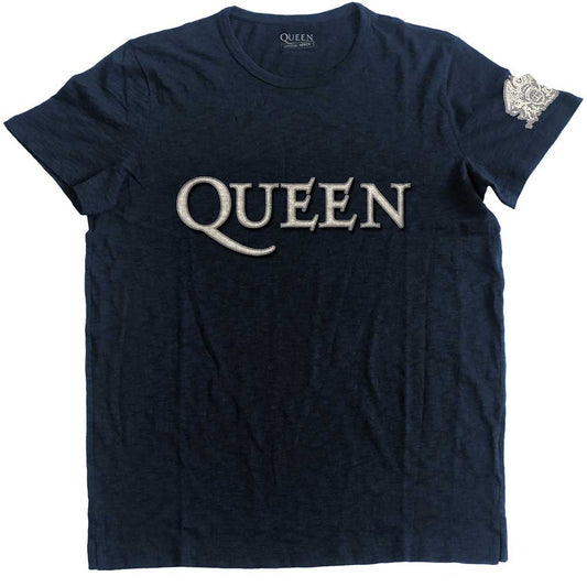Queen Logo & Crest [T-Shirt] - Rock Band Apparel