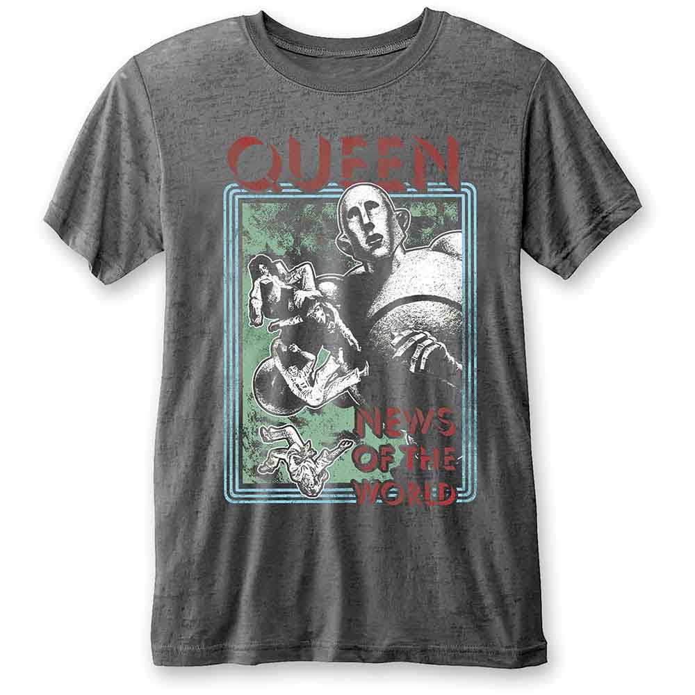Queen News of the World [T-Shirt] Grey
