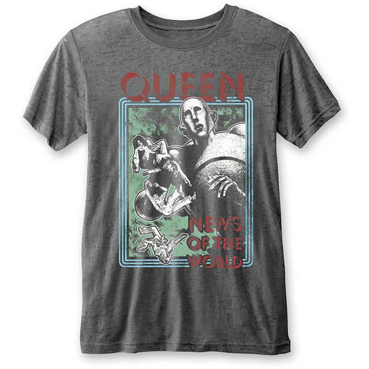 Queen News of the World [T-Shirt] Grey