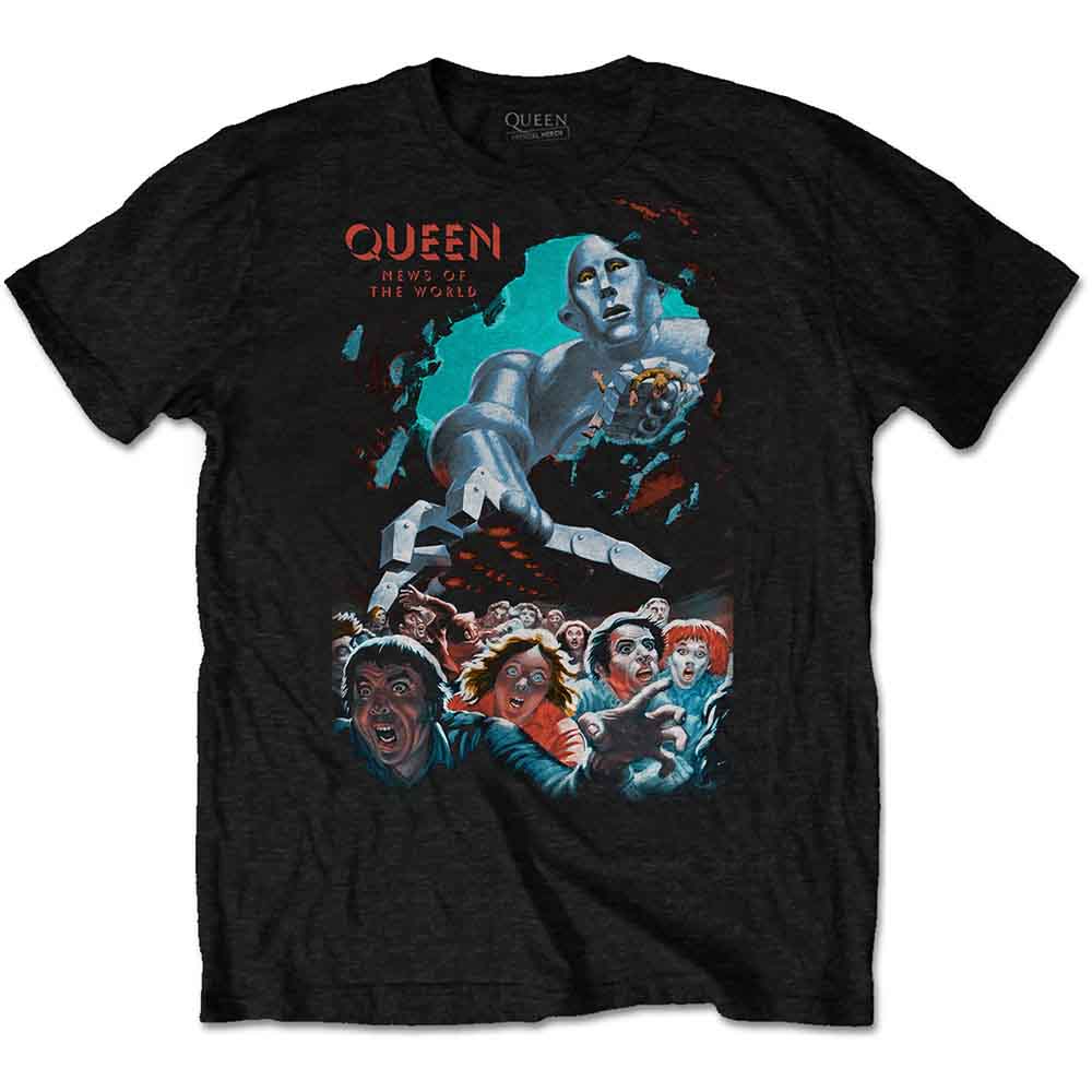 Queen News Of The World Vintage [T-Shirt] - Rock Band Apparel