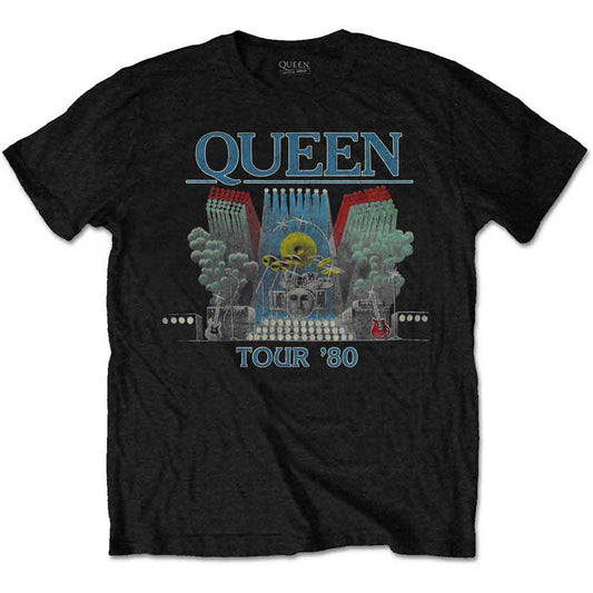 Queen Tour '80 [T-Shirt] - Rock Band Apparel
