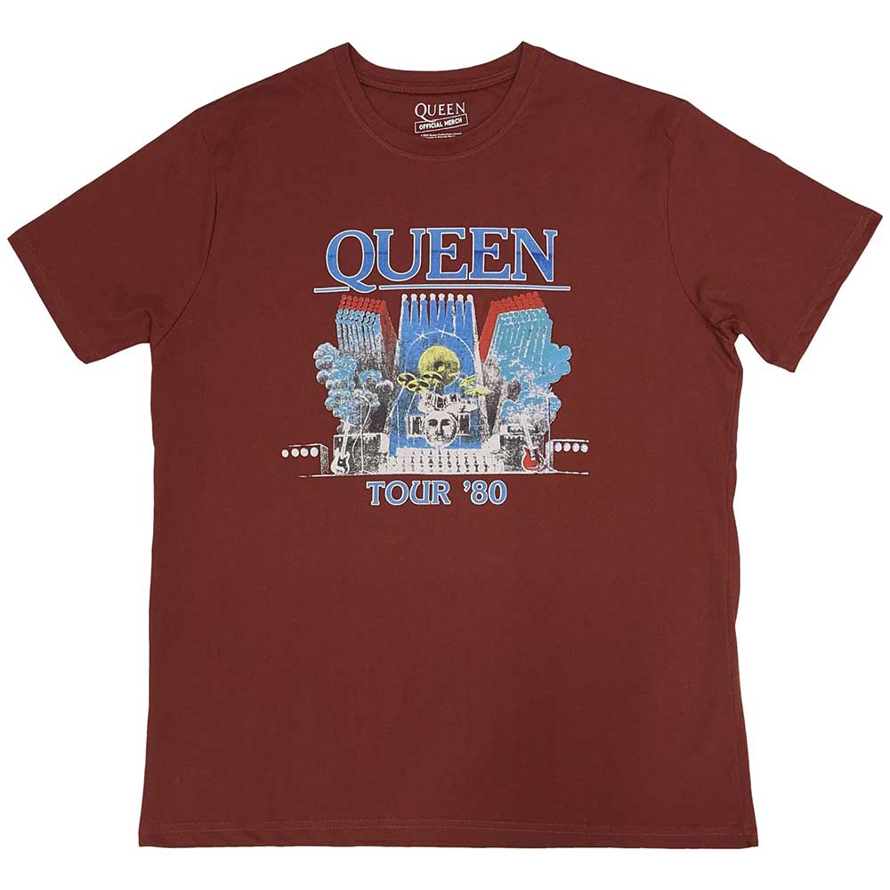 Queen Tour '80 [T-Shirt] Red