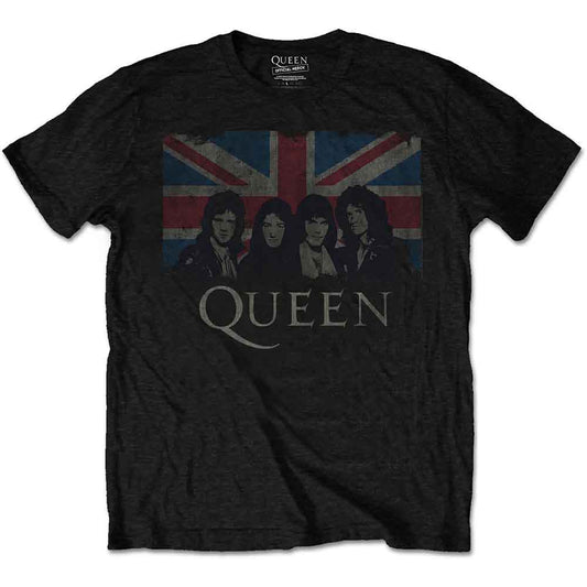Queen Vintage Union Jack [T-Shirt] - Rock Band Apparel