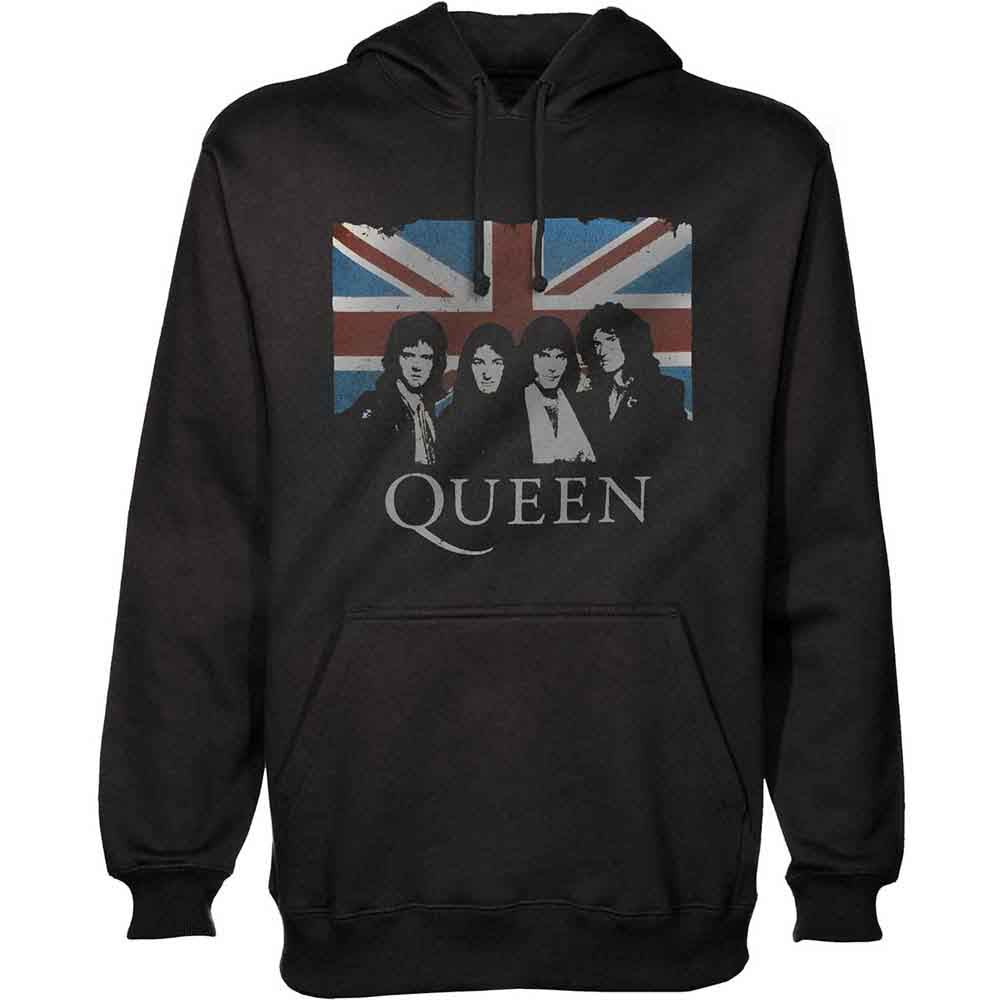 Queen Vintage Union Jack [Sweatshirt] - Rock Band Apparel