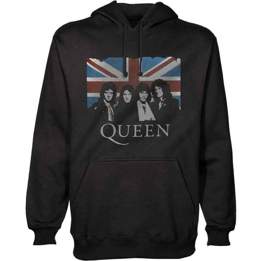 Queen Vintage Union Jack [Sweatshirt] - Rock Band Apparel