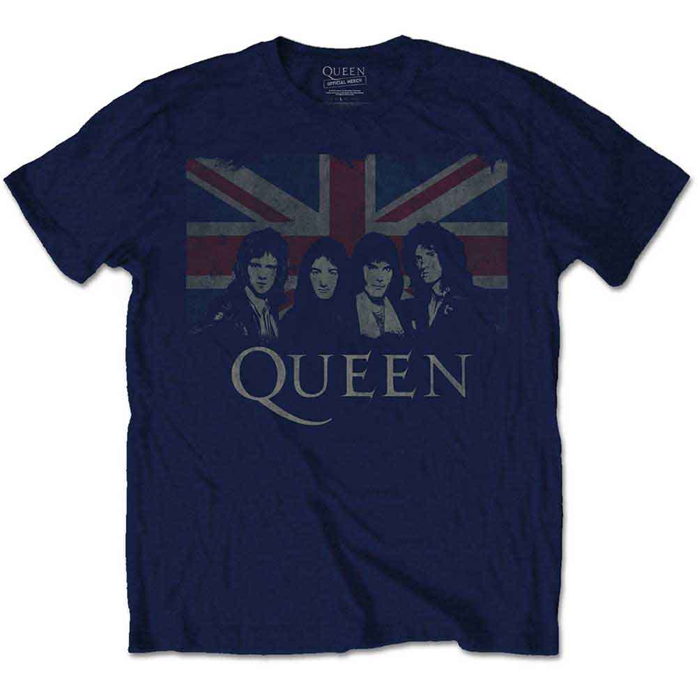 Queen Vintage Union Jack [T-Shirt] - Rock Band Apparel