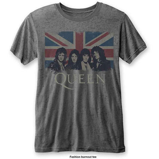 Queen Vintage Union Jack [T-Shirt] - Rock Band Apparel