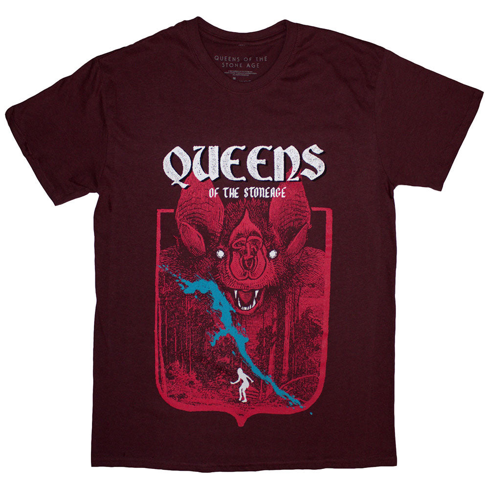 Queens Of The Stone Age Bat [T-Shirt] Red