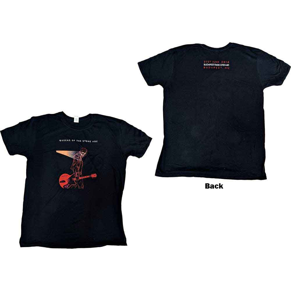 Queens Of The Stone Age Budapest 2018 [T-Shirt] - Rock Band Apparel