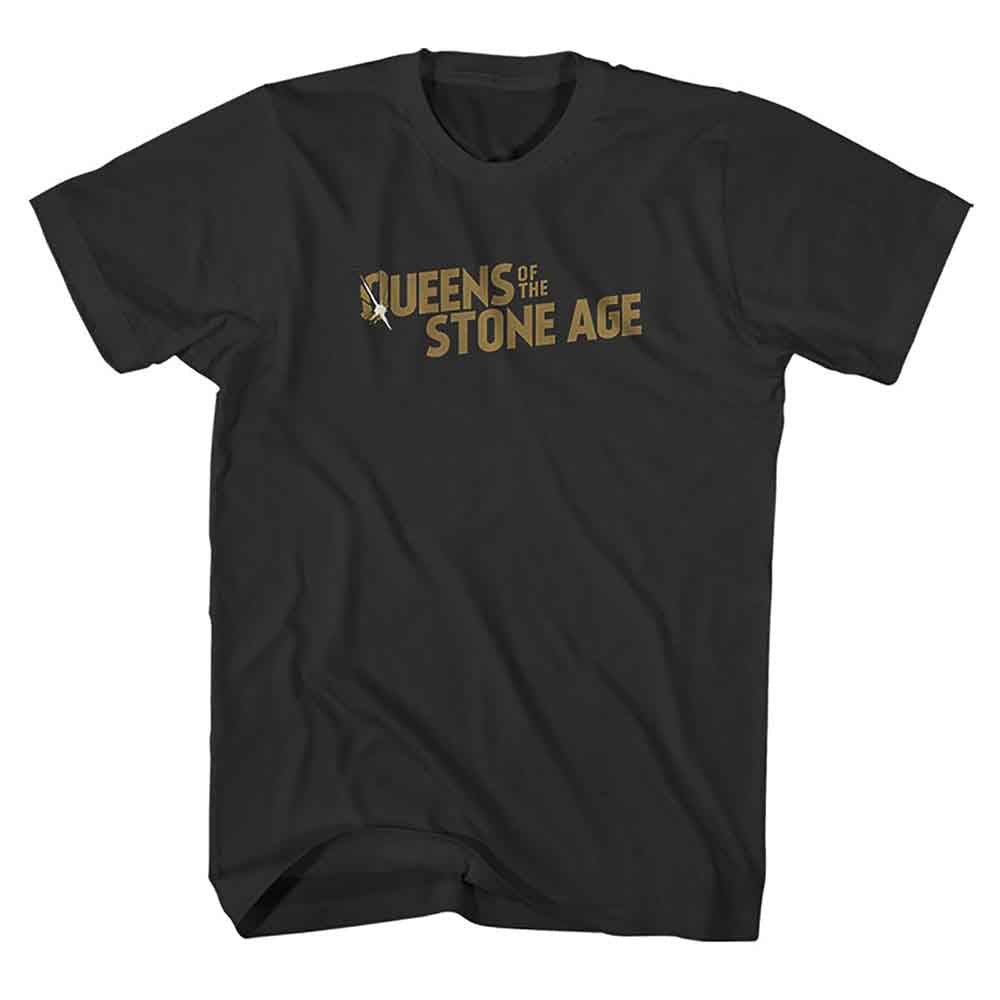 Queens Of The Stone Age Bullet Shot Logo [T-Shirt] - Rock Band Apparel